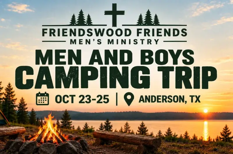 Men and Boys Camping Trip